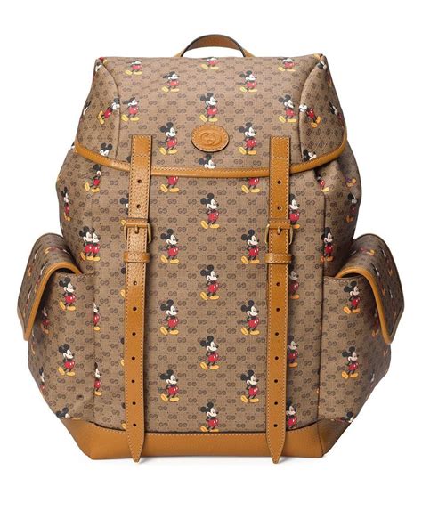 gucci backpack disney|gucci mickey mouse backpack.